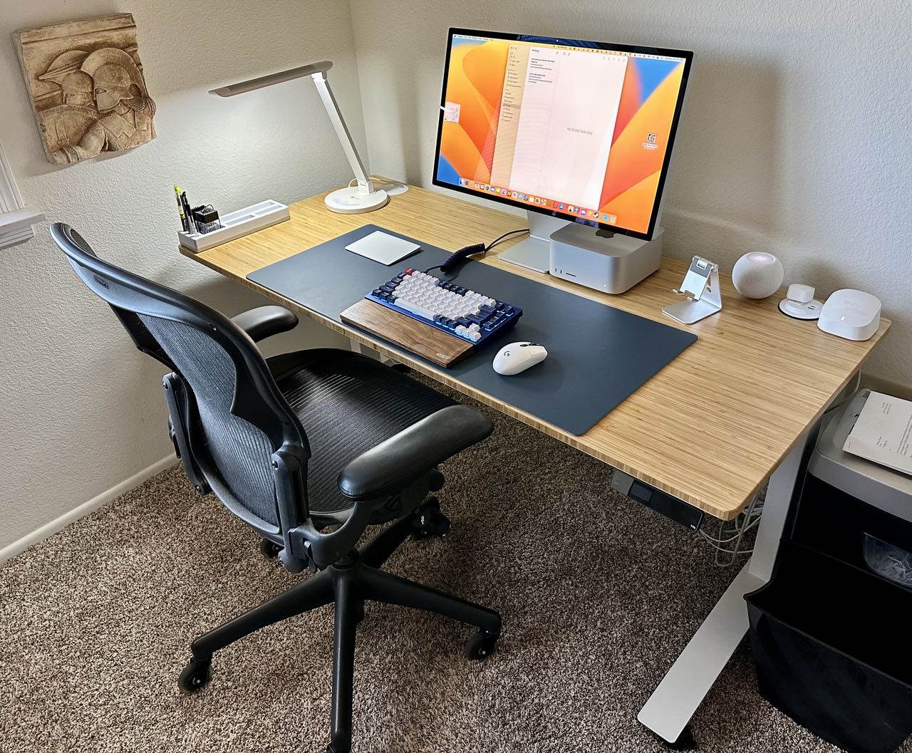 My New Jarvis Adjustable Desk Original Mac Guy